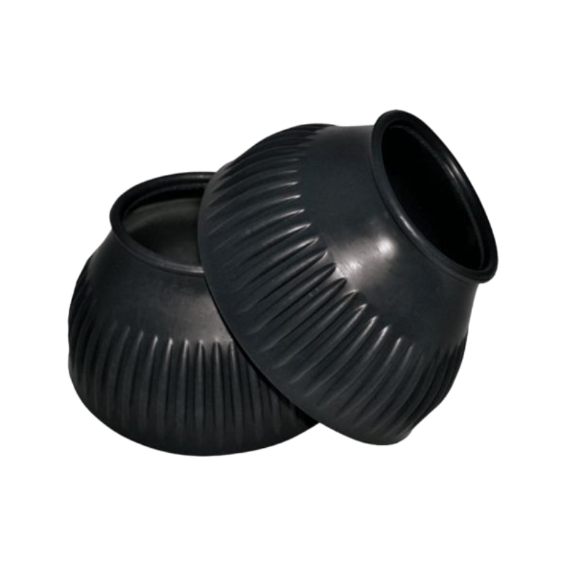 Privilège Equitation - Thick black rubber bells 