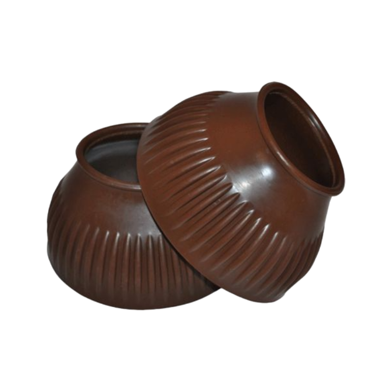 Privilège Equitation - Thick brown rubber bells 