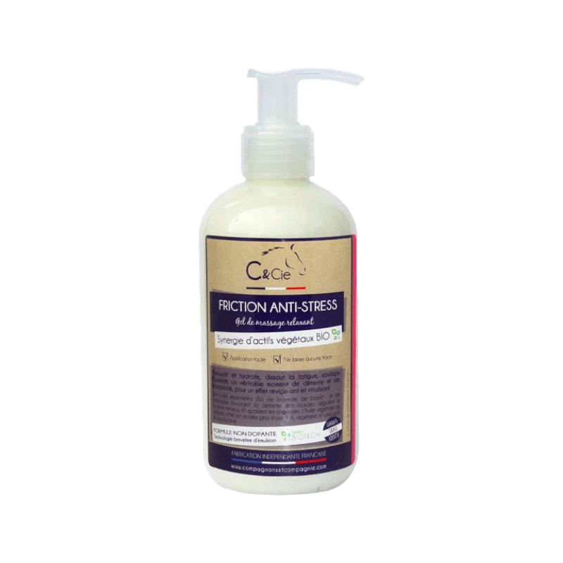 Compagnons & Cie - Gel de massage relaxant Friction Anti-stress 250 ml | - Ohlala