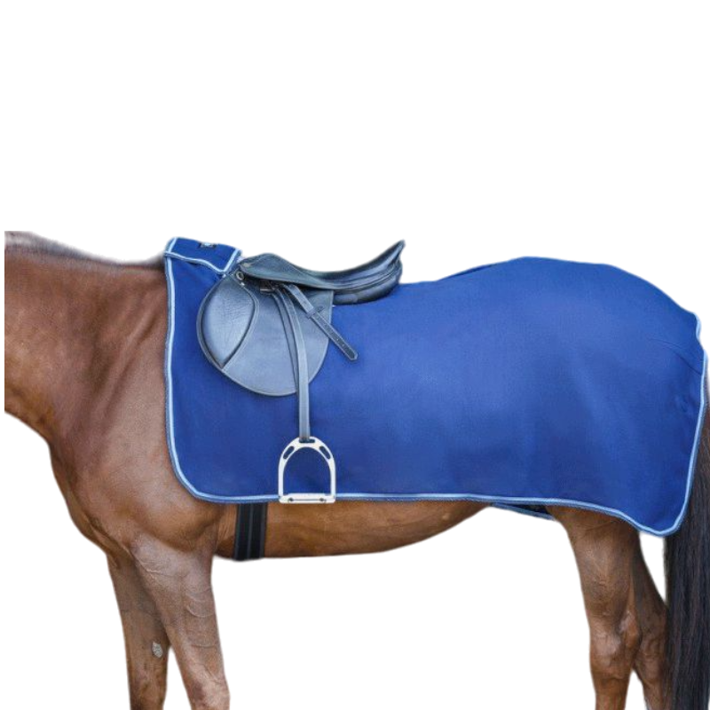 Riding World – Fleece-Nierendecke in Marineblau, 220 g