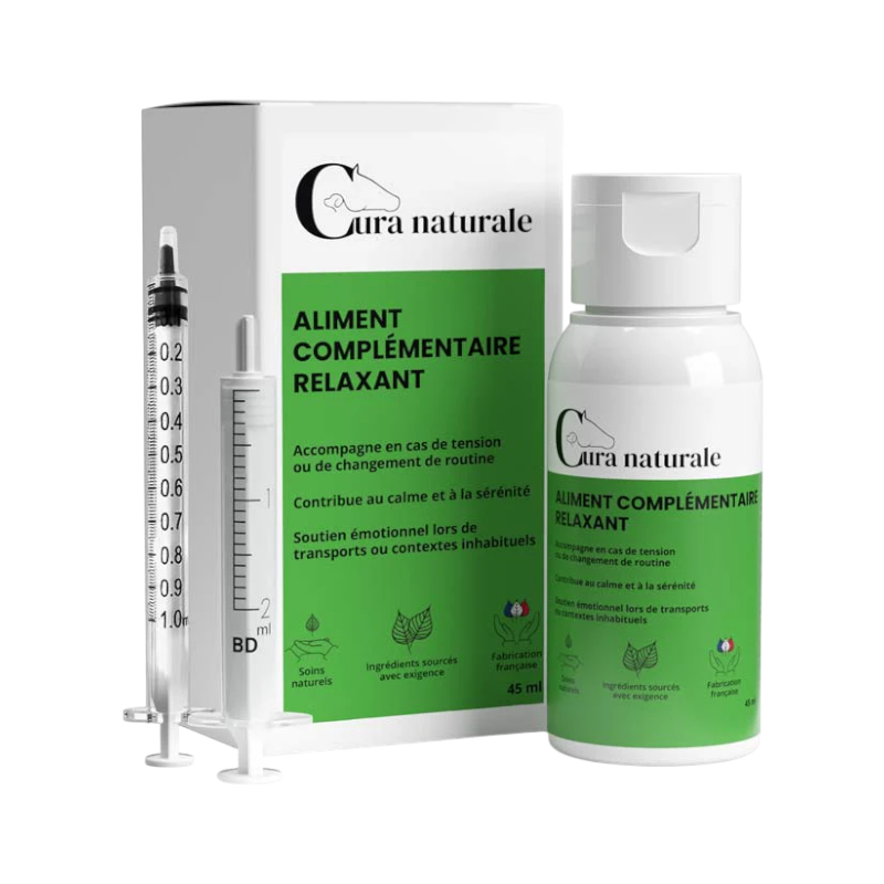 Cura Naturale - Complément alimentaire pour chevaux relaxant