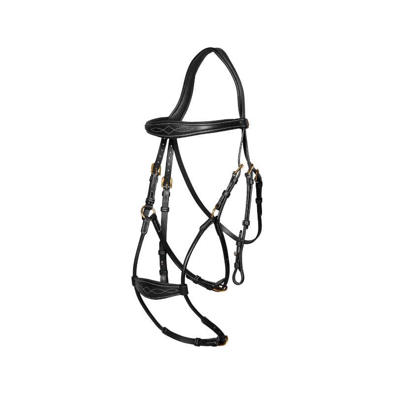 Dyon - Hybride neusriem D Collectie zwart 