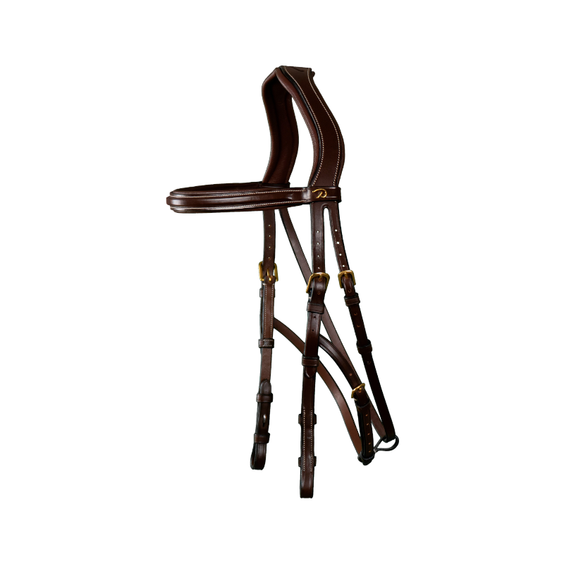 Dyon - Bridon hackamore D Collection havane
