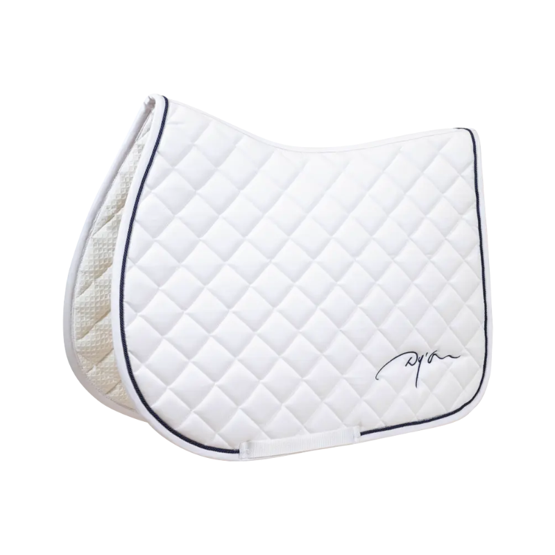 Dyon - Tapis de selle Diamond blanc | - Ohlala