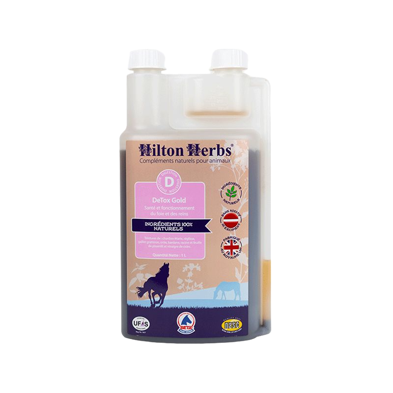 Hilton Herbs - Complément alimentaire Drainage foie reins Detox gold