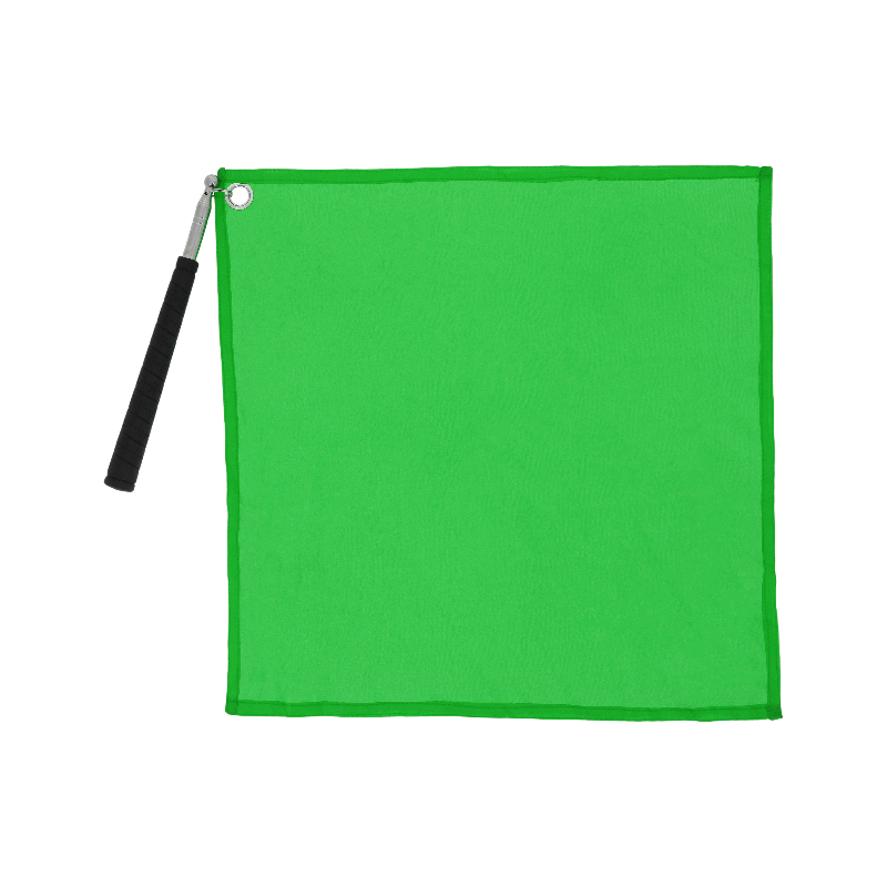 Hippotonic - Drapeau de désensibilisation Téléscopique vert | - Ohlala