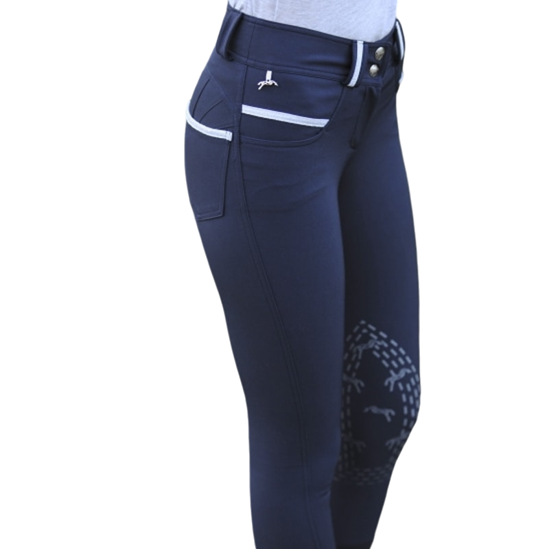 Eden by Pénélope - Pantalon d'équitation enfant Fun marine