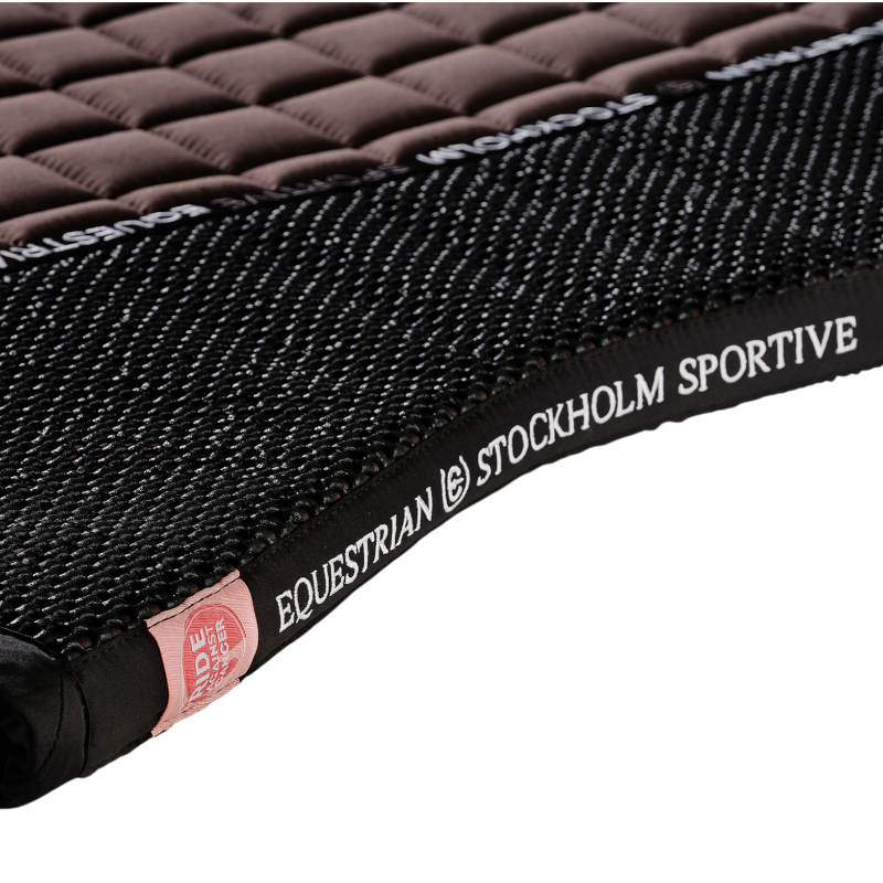 Equestrian Stockholm - Tapis de selle Sportive Mocha marron