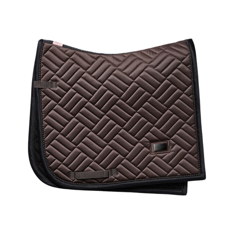 Equestrian Stockholm - Tapis de dressage Modern Mocha marron