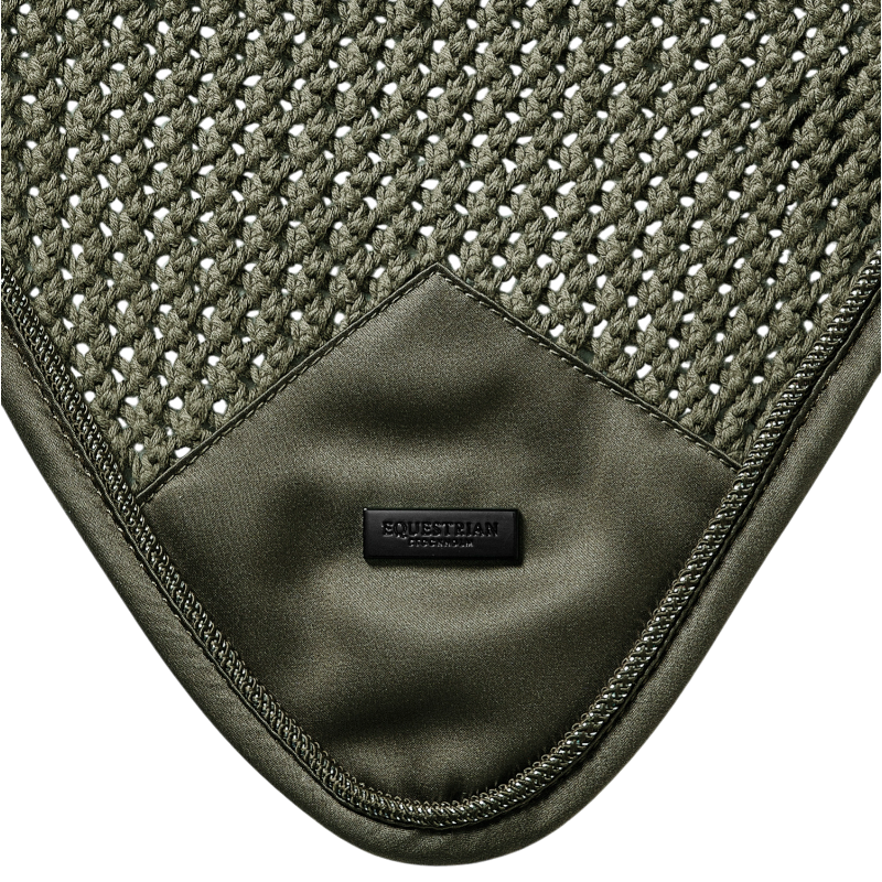 Equestrian Stockholm - Bonnet pour chevaux Striking Valley Modern vert