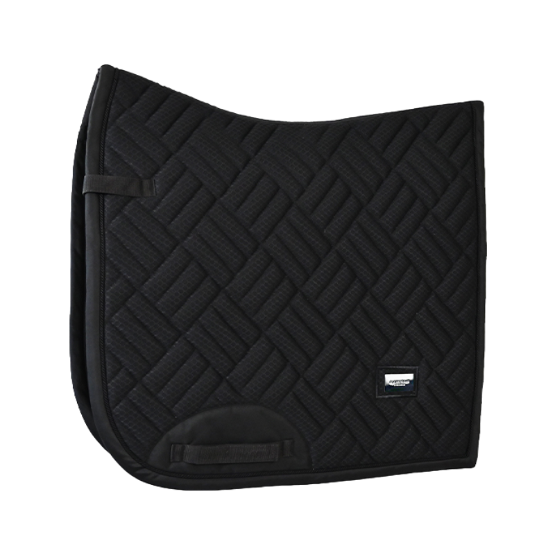 Equestrian Stockholm - Tapis de dressage Modern Mesh Black noir