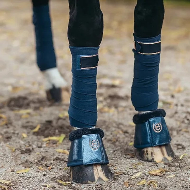 Equestrian Stockholm - Bandes de polo Monaco blue (x4) | - Ohlala