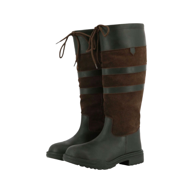 Equithème - Bottes Country brun | - Ohlala