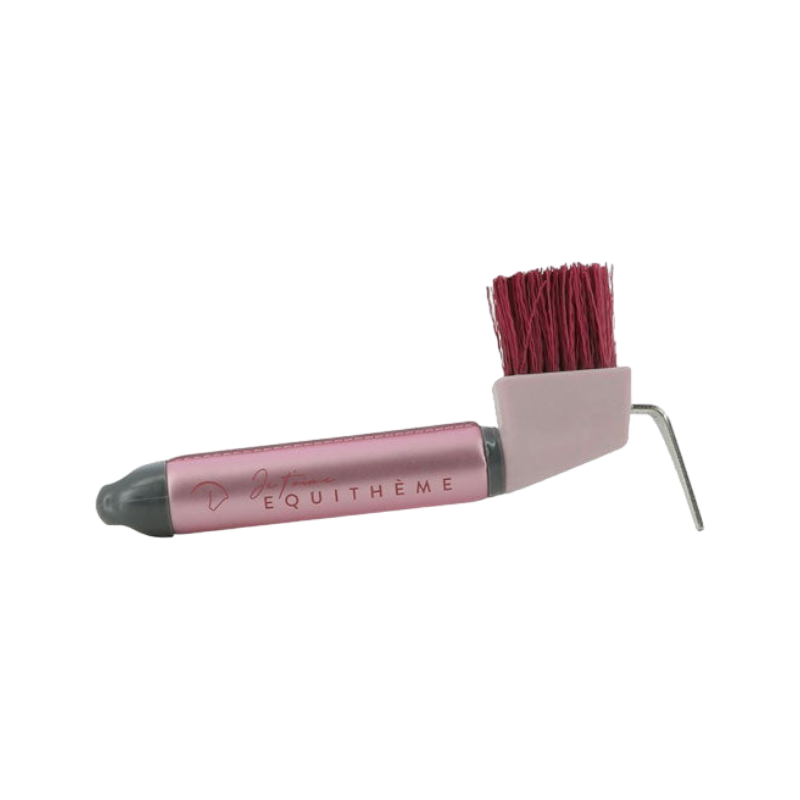 Equithème - Cure-pieds édition limitée Je t'aime rose | - Ohlala