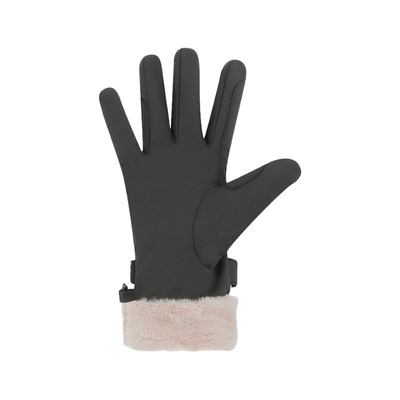 Equithème - Gants d'équitation Valois noir | - Ohlala