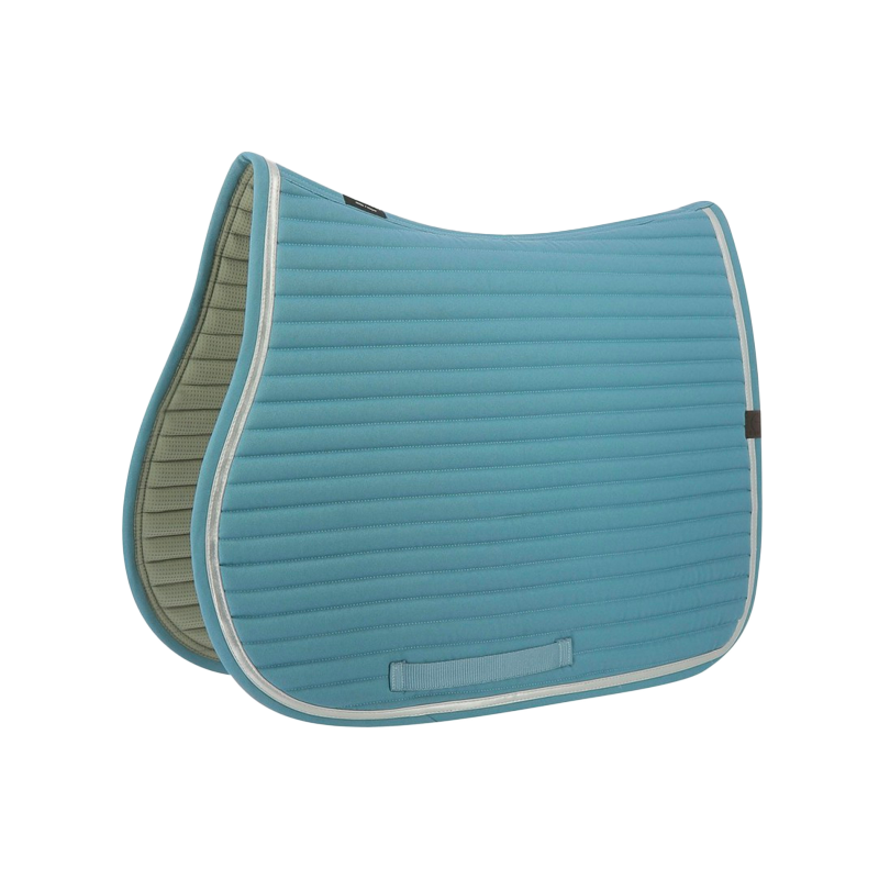 Equithème - Tapis de selle Spring bleu | - Ohlala