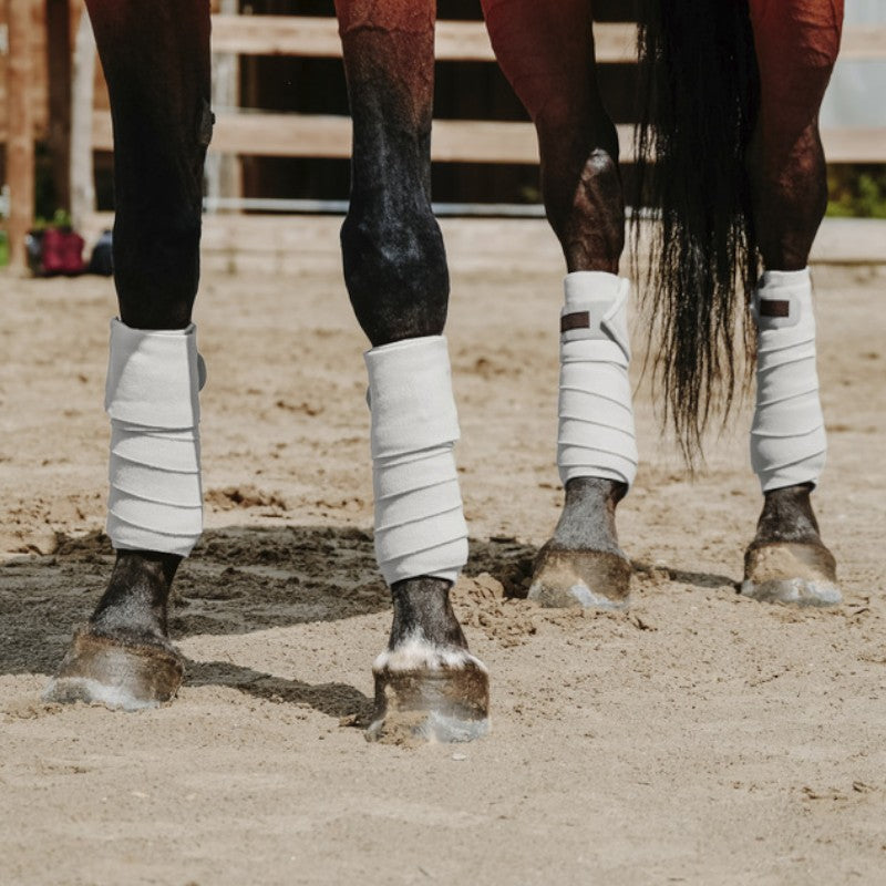 Equithème - Polo banden 3M wit 