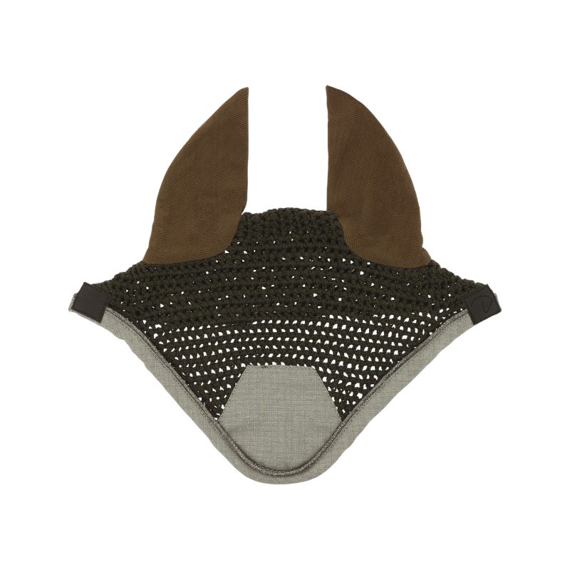 Equithème - Bonnet pour chevaux Chic marron