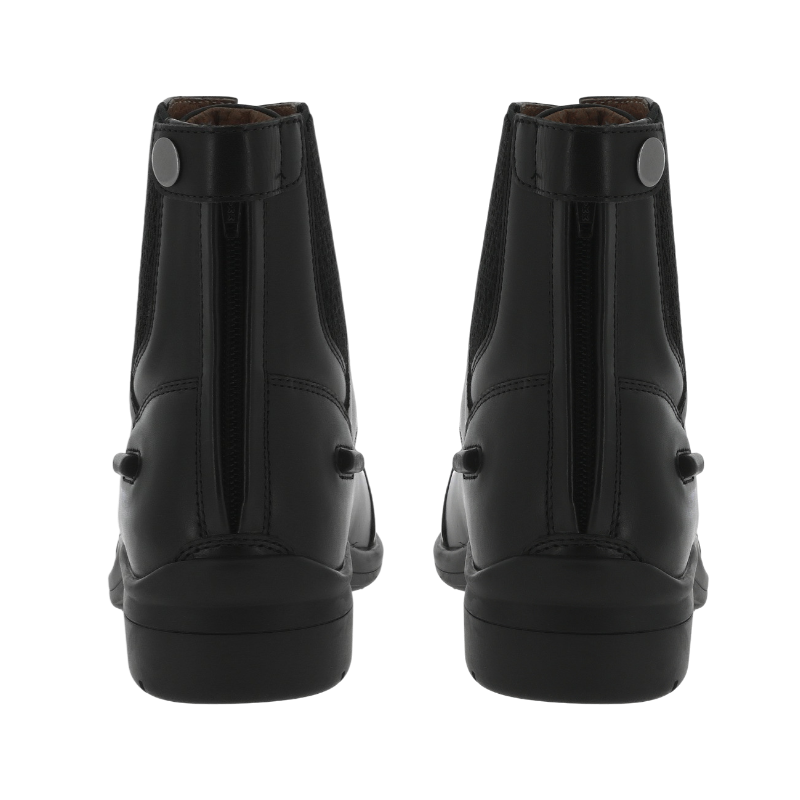 Equithème - Sportliche schwarze Schnürstiefel für Reiten 