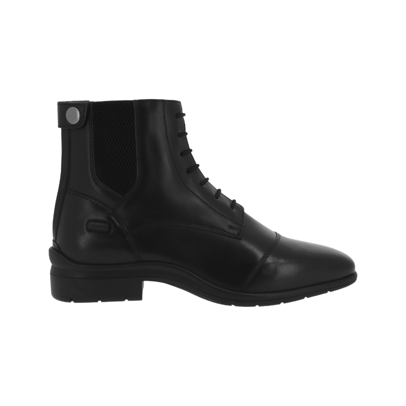 Equithème - Sportliche schwarze Schnürstiefel für Reiten 