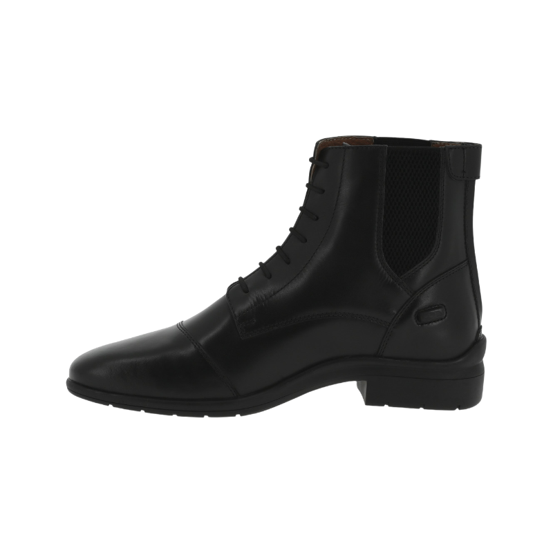 Equithème - Sportliche schwarze Schnürstiefel für Reiten 
