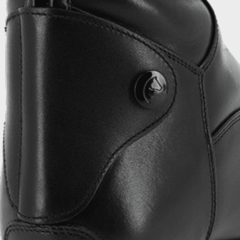 Equithème - Black slip-on children's boots 