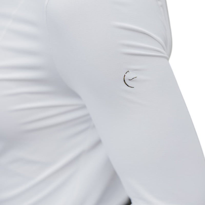 Equithème - Damen Langarmbluse Julie weiß 