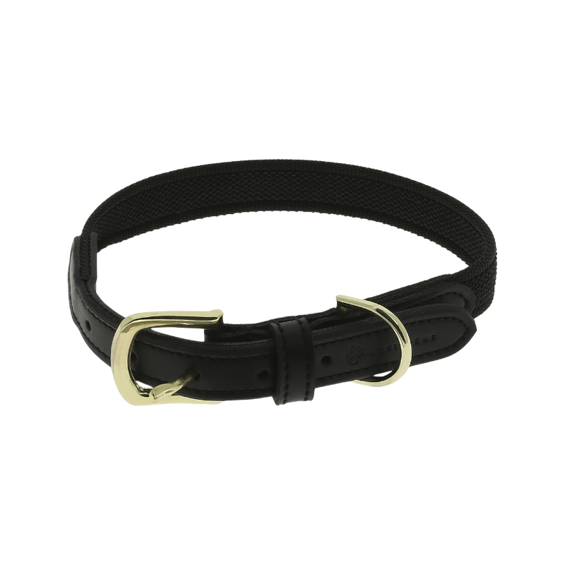 Equithème - Nala black dog collar 