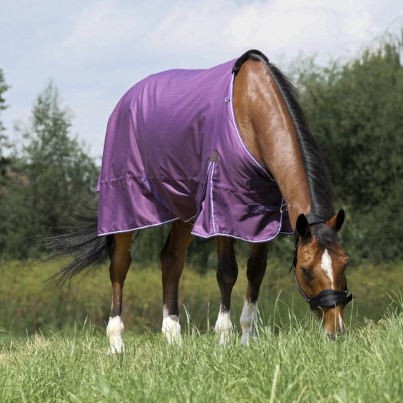 Equithème - Couverture Tyrex Aisance 600D prune 0g