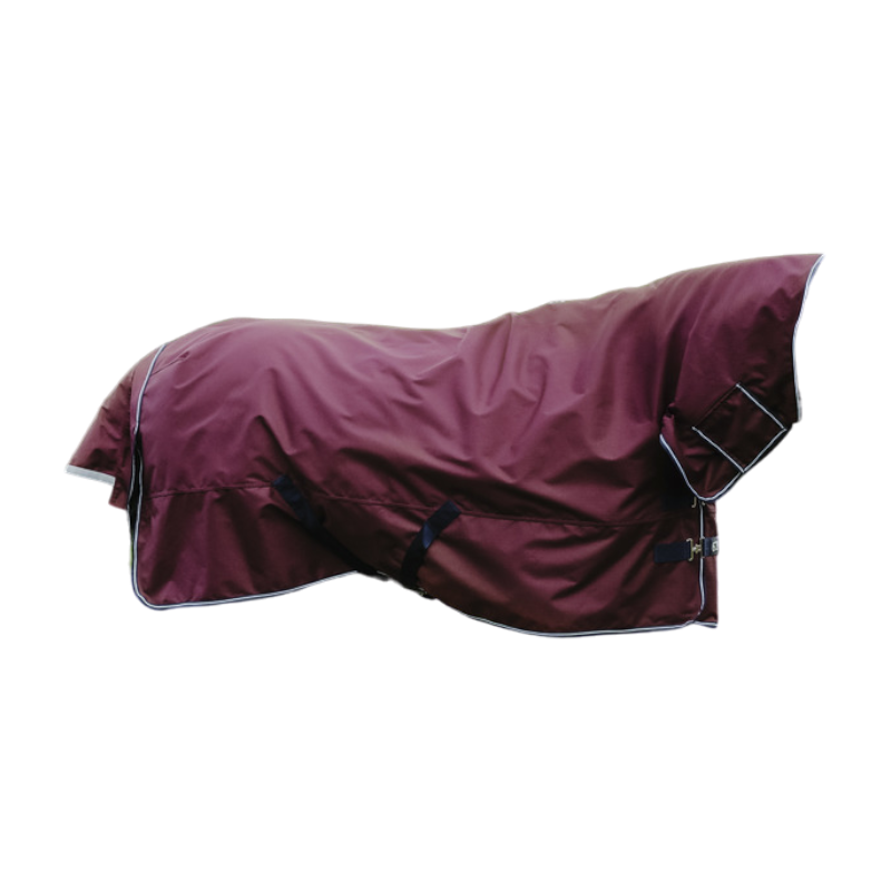 Equithème - Couverture d'extérieur Tyrex 1200D Combo bordeaux 0g