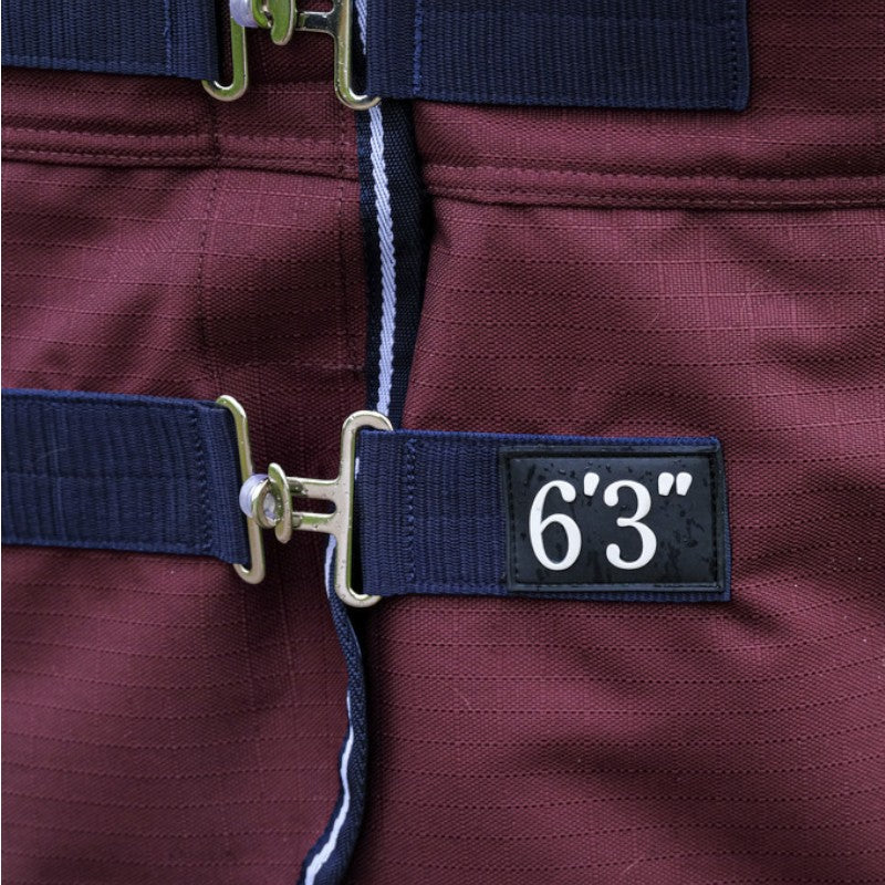 Equithème - Couverture d'extérieur Tyrex 1200D bordeaux 0g