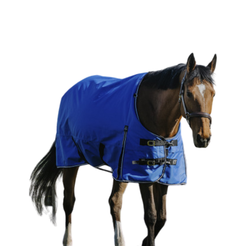Equithème - Couverture d'extérieur Tyrex Aisance 1200D 150g bleu roi
