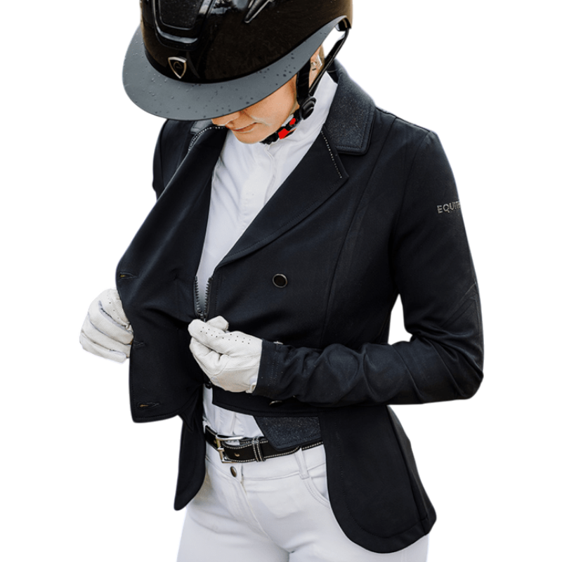 Equithème - Vrouwen dressuur frac München zwart 