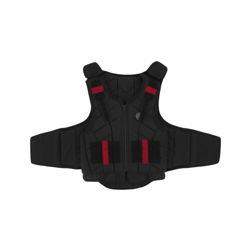 Equithème - Kinderbeschermingsvest Loki zwart 