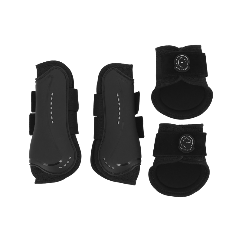 Equithème - Gaiters en beenbeschermers Ik hou van zwart 