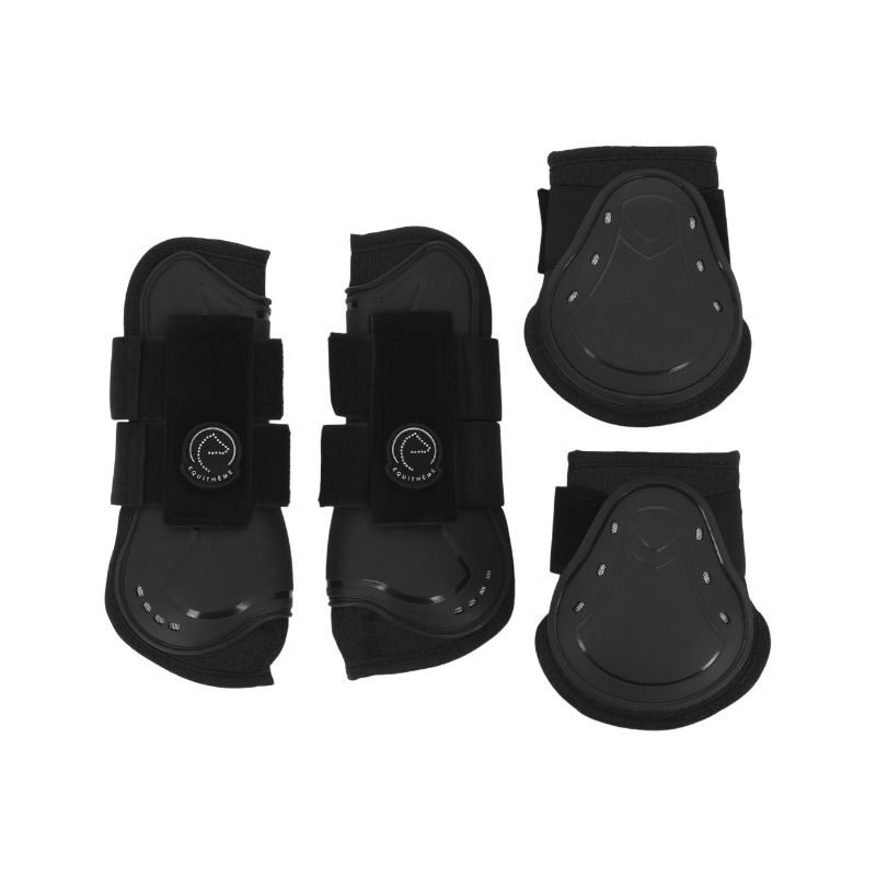 Equithème - Gaiters en beenbeschermers Ik hou van zwart 