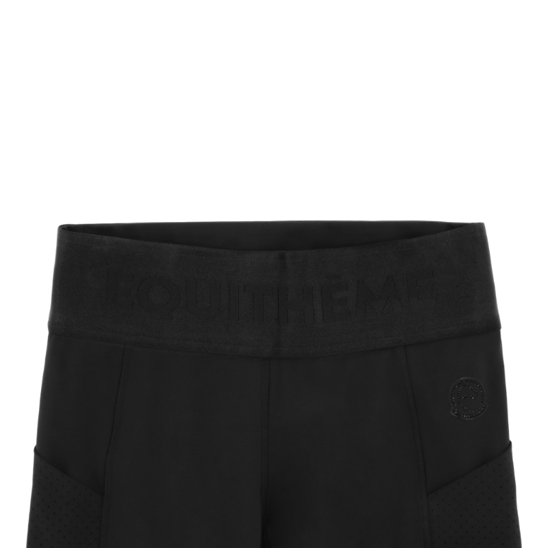 Equithème - Women's riding leggings Iris I love you black 