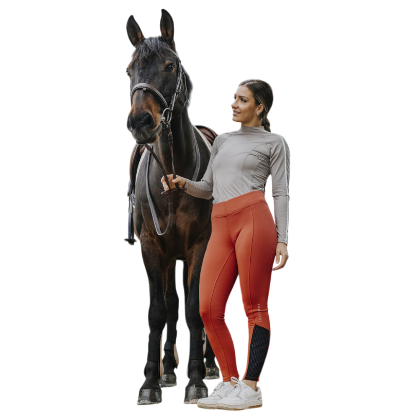 Equithème - Dames rijlegging Brigitte oranje 