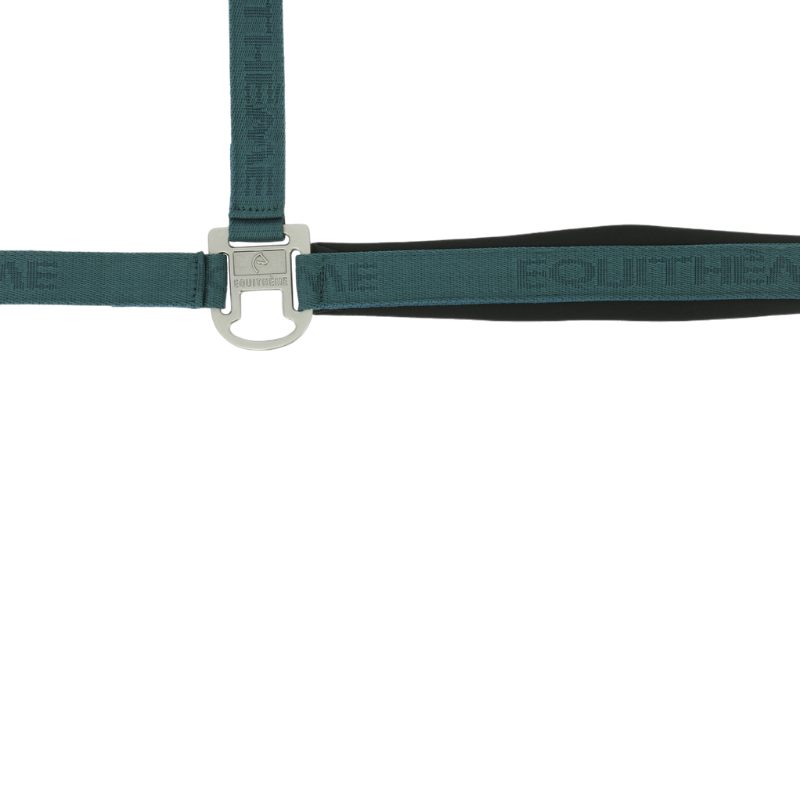 Equithème - Licol Nylon Jacquard bleu canard