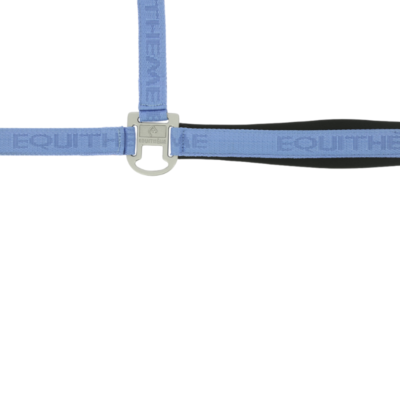 Equithème - Licol Nylon Jacquard bleu ciel