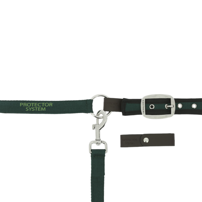Equithème - Licol Nylon Protector vert
