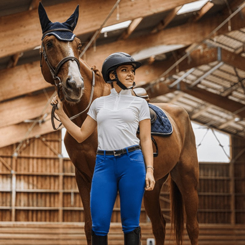 Equithème - Dames rijbroek Jessie koningsblauw 