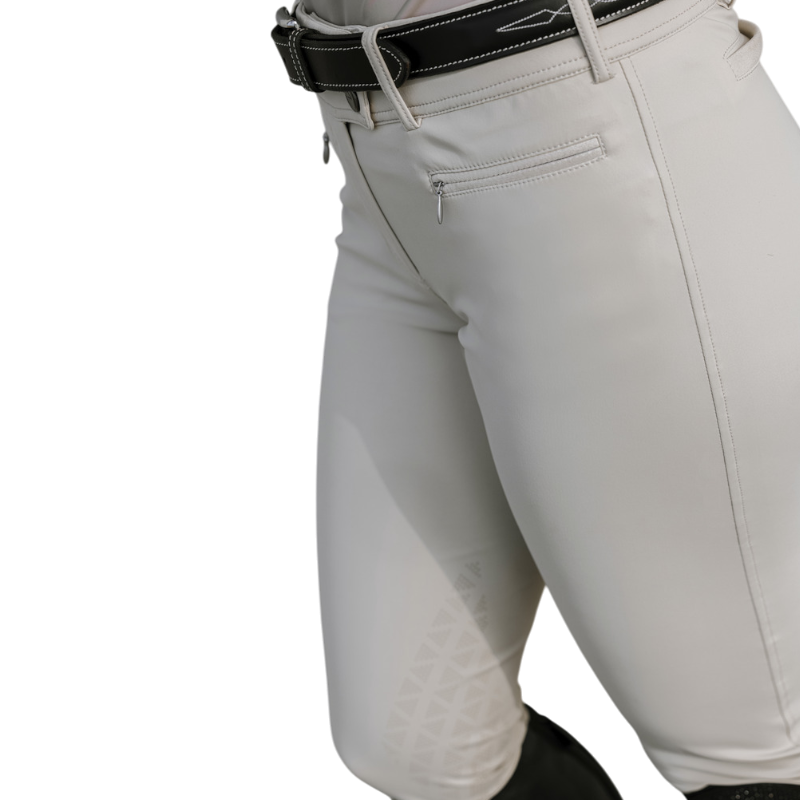 Equithème - Vrouwen rijbroek Sally beige 