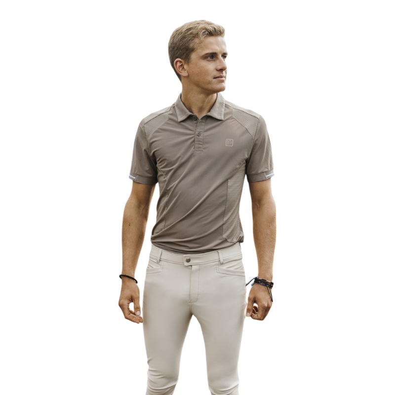 Equithème - Heren rijbroek Sam beige 