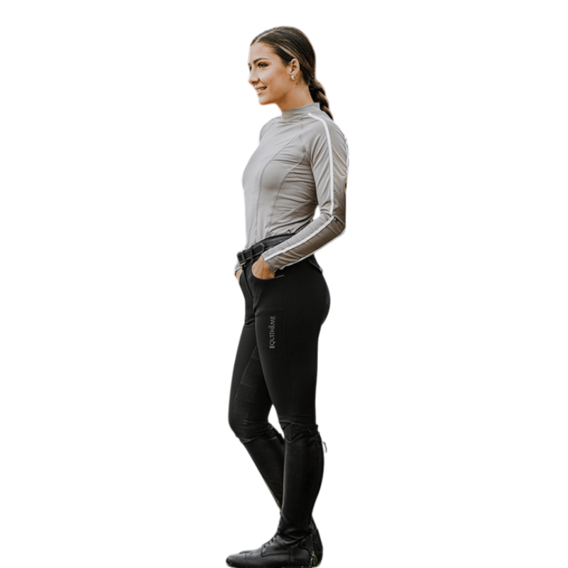 Equithème - Dames rijbroek Beverly zwart 