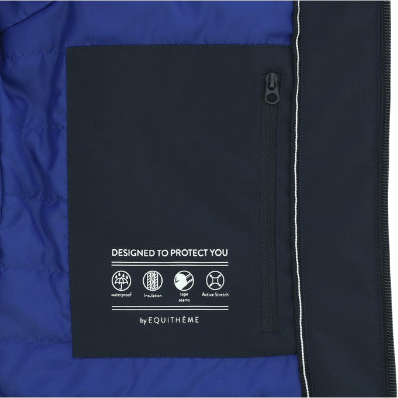 Equithème - Parka femme Maguy marine
