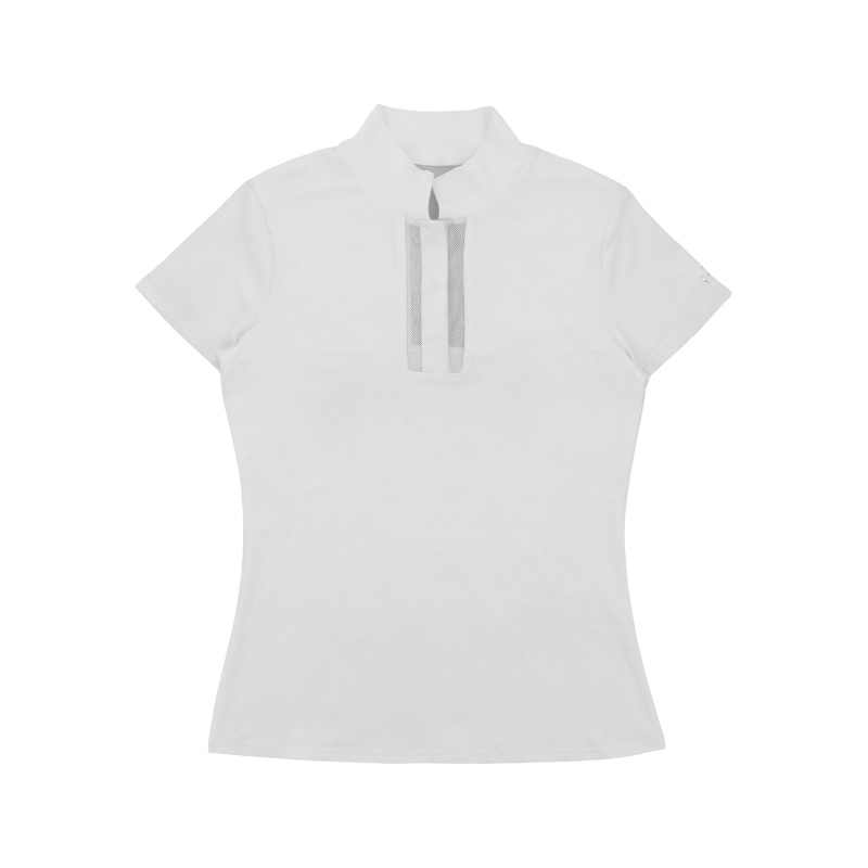 Equithème - Korte mouwen polo dames Riyadh wit 