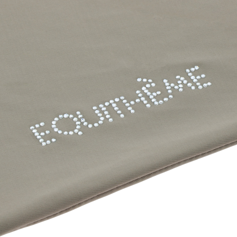 Equithème - Women's long sleeve polo Estoril taupe 