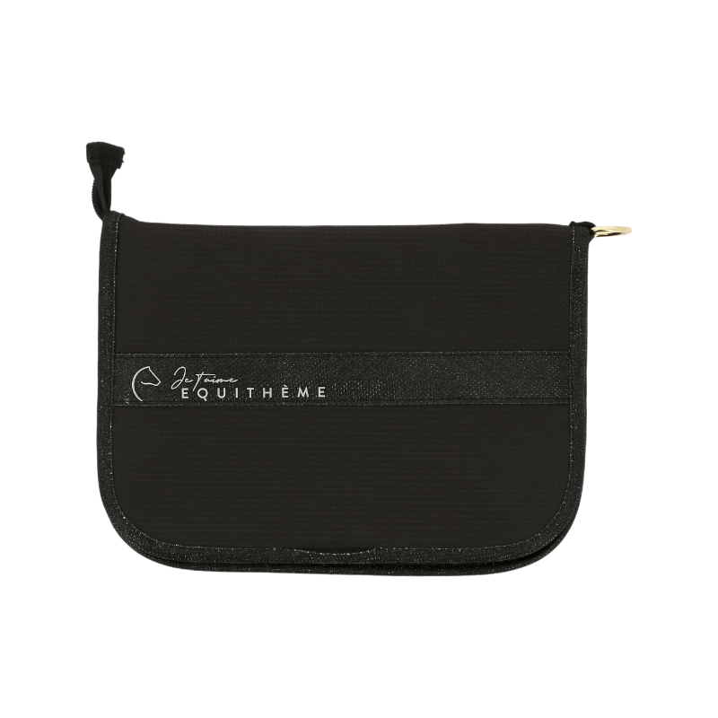Equithème - Porte-documents Je t'aime noir | - Ohlala