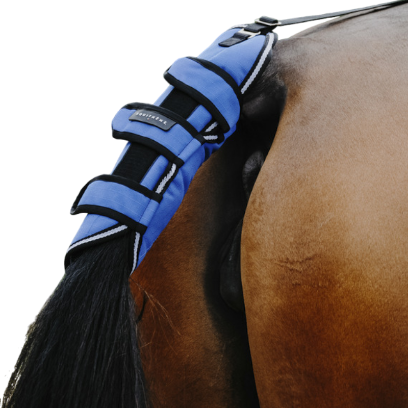 Equithème - Protège-queue Tyrex Aisance 1200D bleu roi | - Ohlala